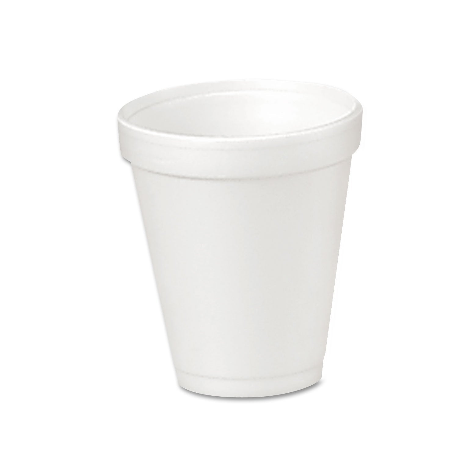 Dart 4J4 Foam Drink Cups, 4Oz, 25/Bag, 40 Bags/Carton