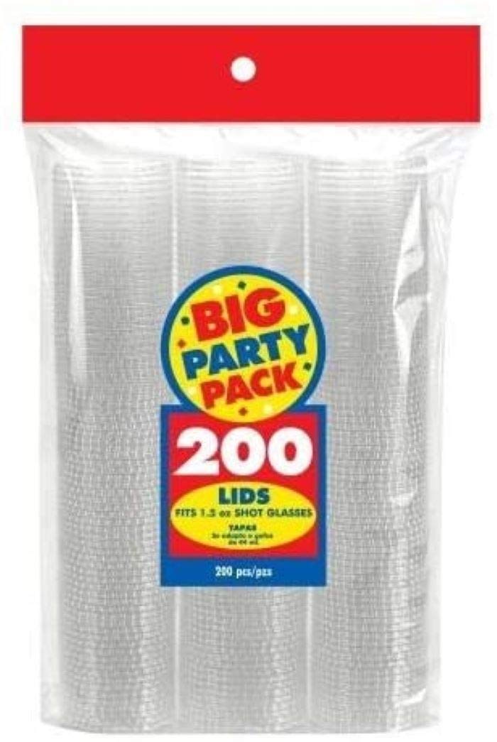 Kingzak Clear Lids For 1.5 Oz Shot Cups | Pack Of 200