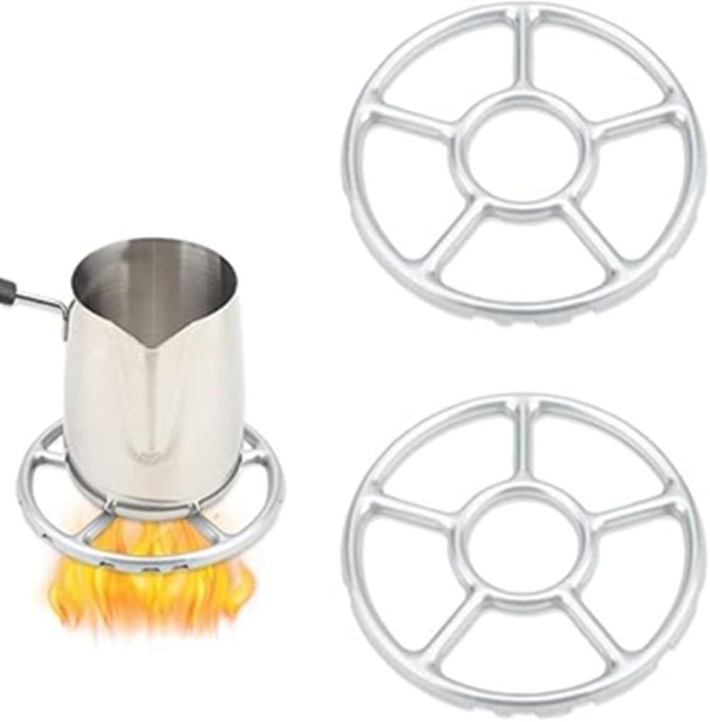 Shreyagn Universal Gas Stove Stand Ring Coffee Pot Holder Gas Range Burner Grate Support Plate For Moka Pot Small Pan Wok Coffee