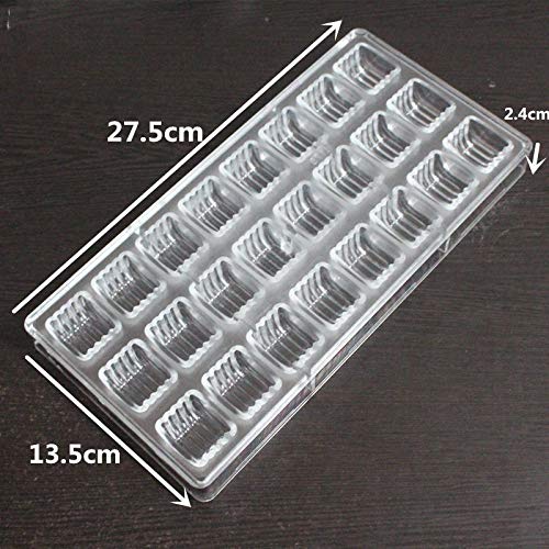 Screw Thread Shaped Candy Mould Diy Polycarbonate Chocolate Mold Jelly Mould Baking Tray