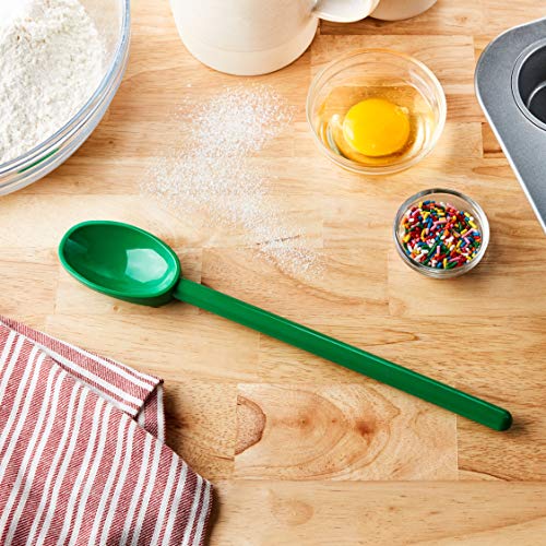 Mercer Culinary Hell'S Tools Hi-Heat Mixing Spoon, 12 Inch, Green