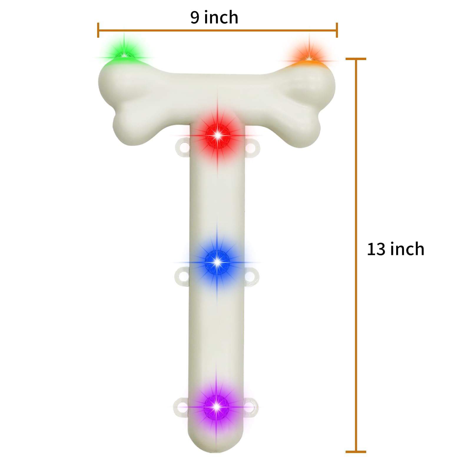 Halloween Skeleton Light - 12ft Skeleton Chest Light Kit with App Control, Music-Sync, Timer & Remote, Outdoor Yard Decorations