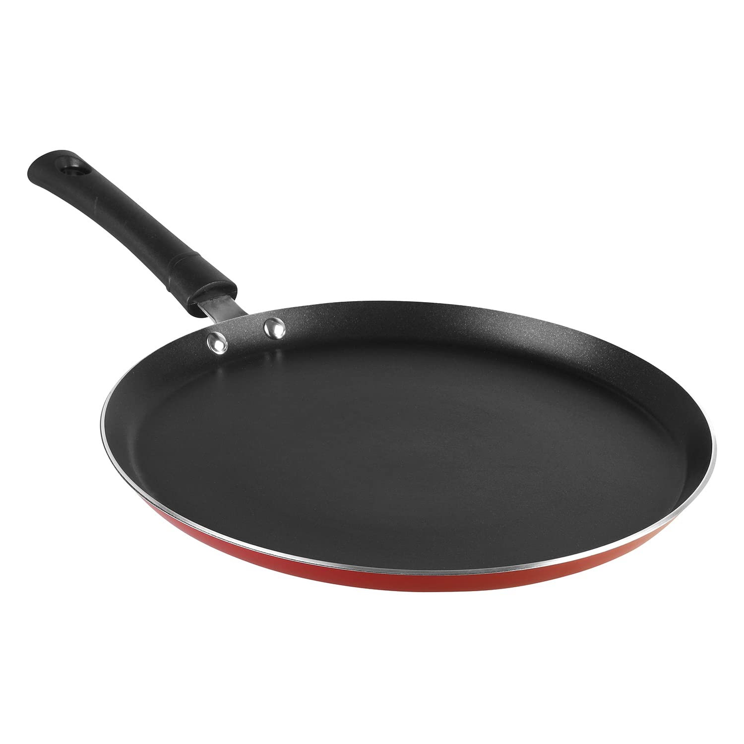Vinod Popular Non Stick Dosa Tawa 25Cm With Sturdy Riveted And Bakelite Handle (Induction And Gas Stove Friendly), Non Toxic And