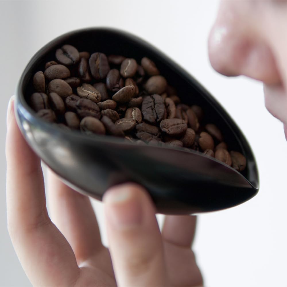 Ulirds Coffee Bean Dosing Cup And Spray Bottle Kit For Espresso,Coffee Bar Accessories,Ceramic Single Dosing Tray For Coffee Or