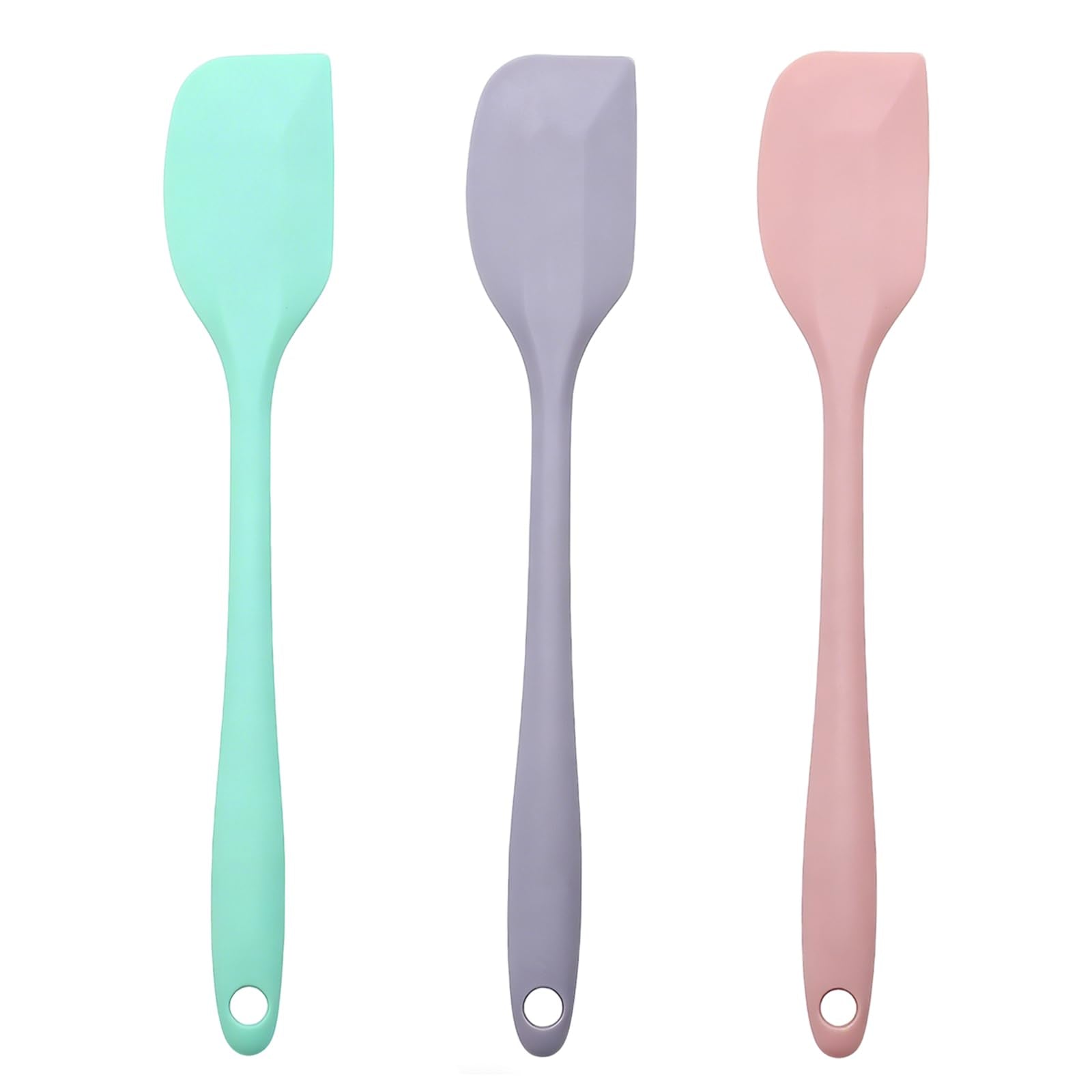 3 Pcs Silicone Spatula Set, Small Rubber Spatulas Silicone Heat Resistant Kitchen Tools for Flexible and Suitable for Kitchen Ba