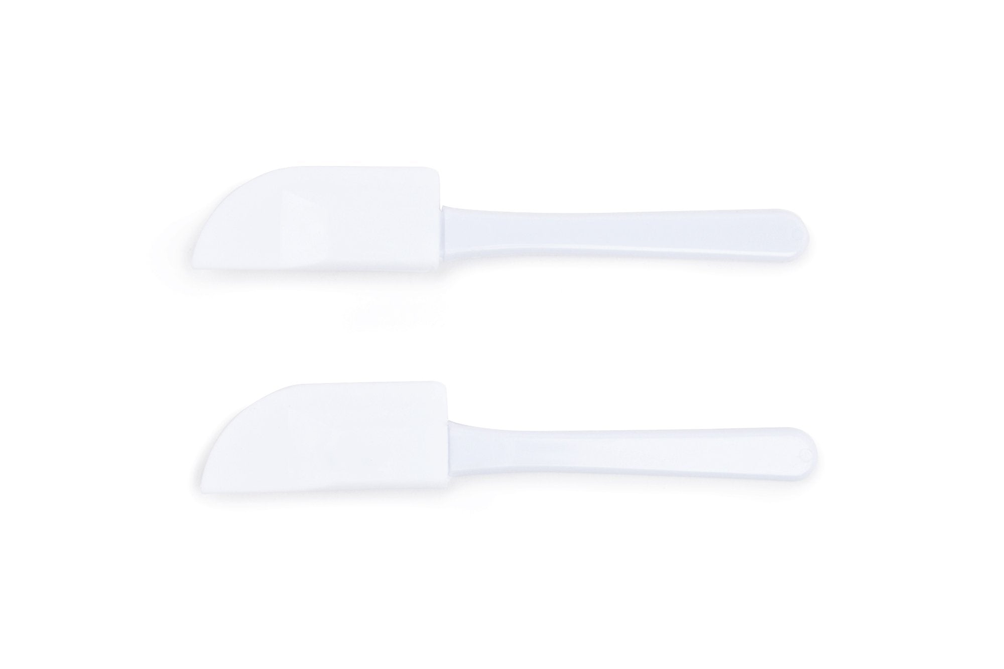 Fox Run Plastic Mini Spatula Set, 0.25 X 1.25 X 6.5 Inches, White