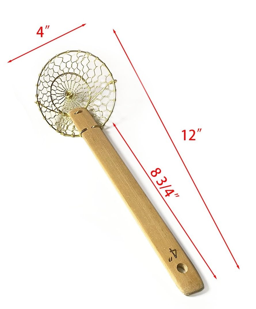 4'' Round Brass Spider Strainer