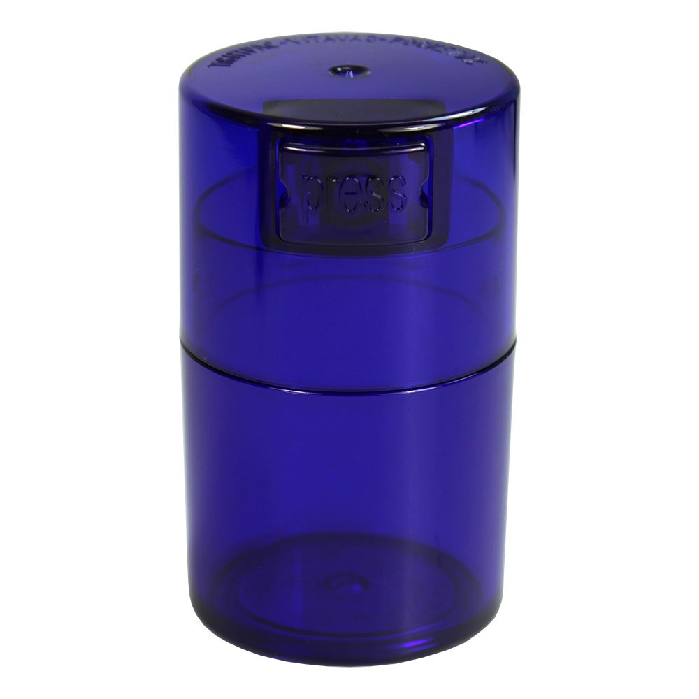 Tightvac Vacuum Sealed Container Airtight, 06-Liter/2-Fluid Ounce, Blue Tint