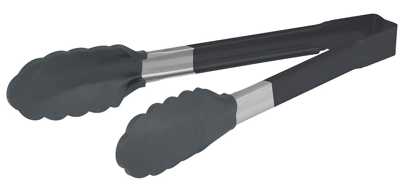 Jacob'S Pride High Temperature S/S Utility Tong W/ Coated Handle, 12