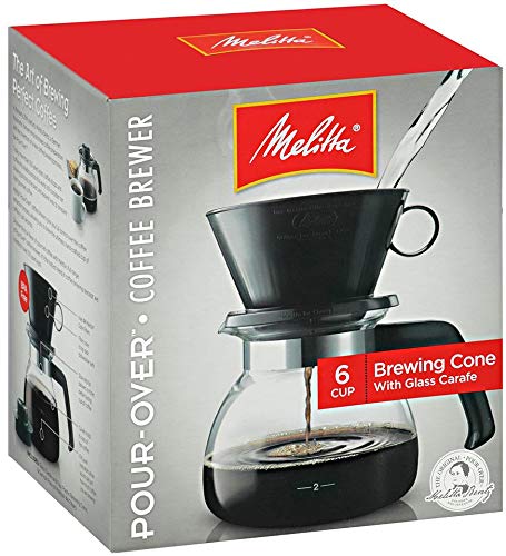 Melitta Inc Coffeemaker Cone Trad 6-Cup, 1 Ea