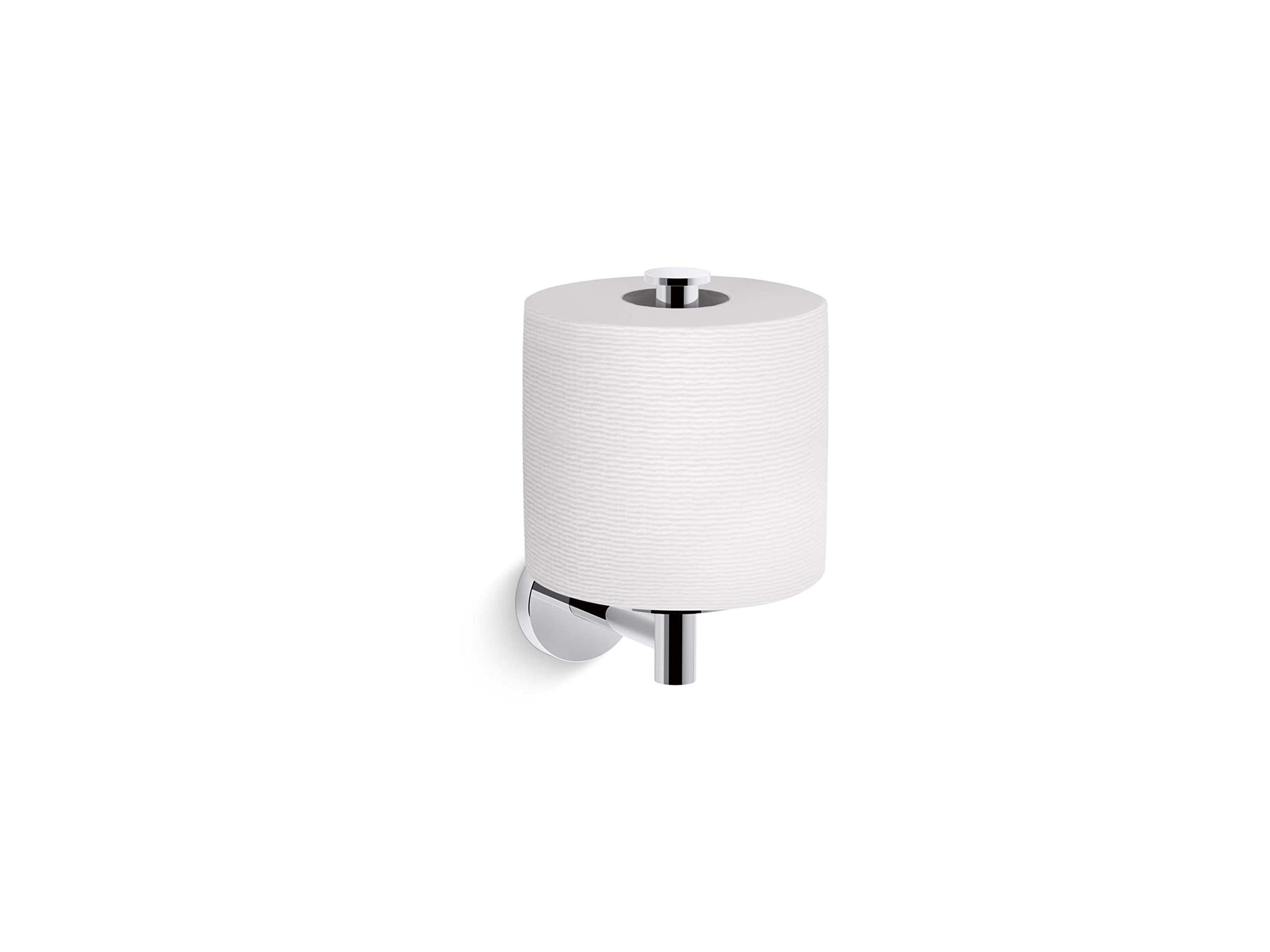 Kohler 27293-Cp Elate Vertical Toilet Paper Holder, Polished Chrome