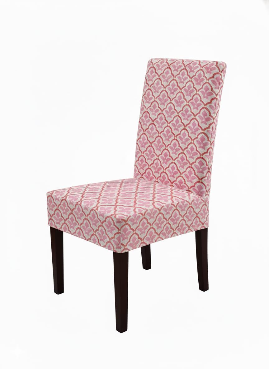 House Of Quirk Elastic Chair Cover Stretch Removable Washable Short Dining Chair Cover Protector Seat Slipcover (Pack Of 1, Peac