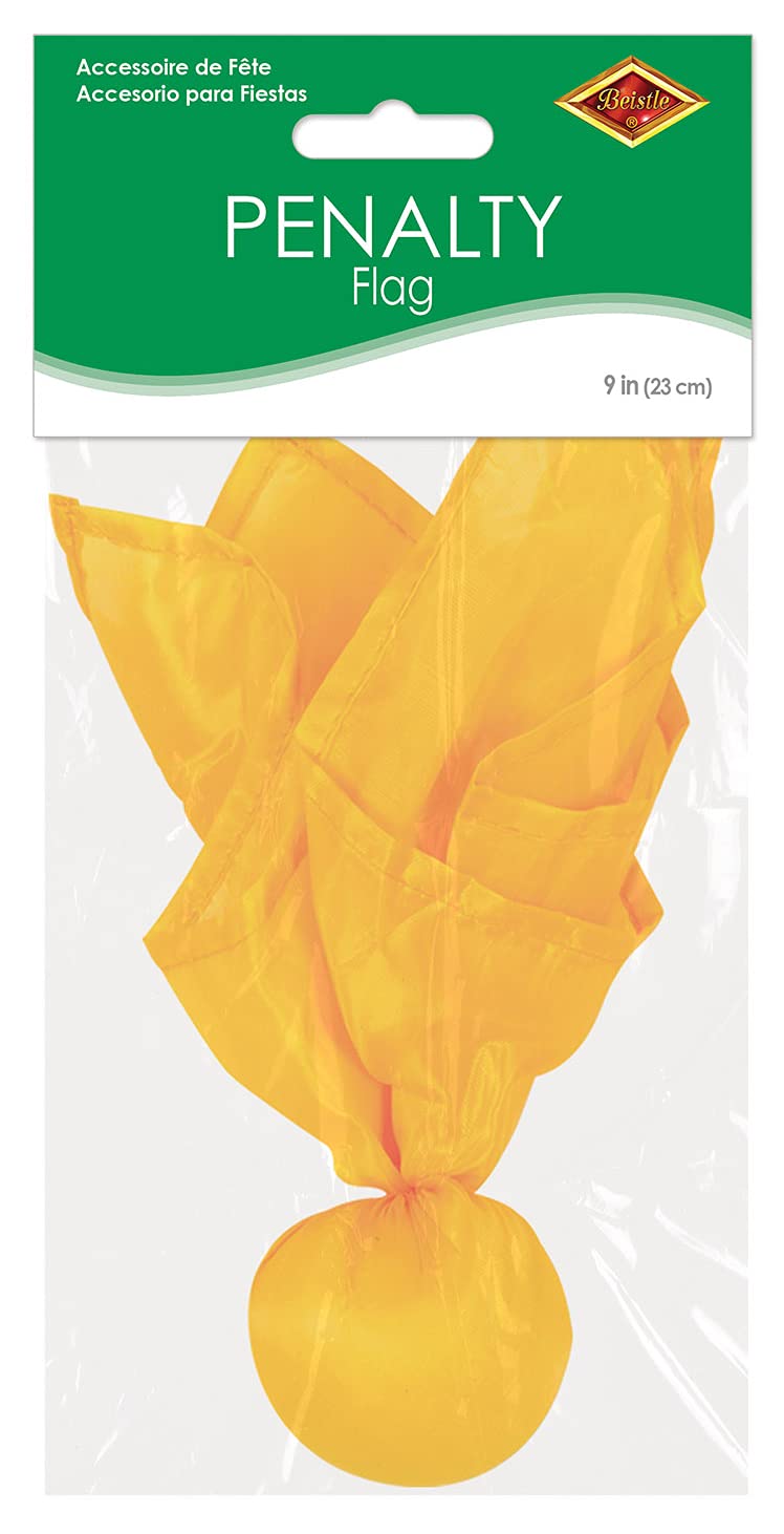 Penalty Flag Party Accessory (1 Count) (1/Pkg)
