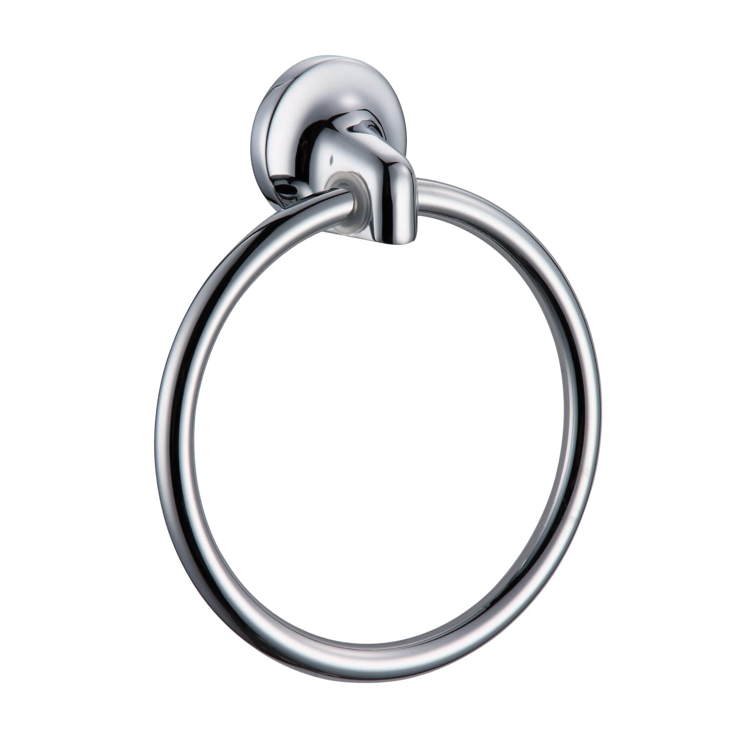 Design House Alta Bay Towel Ring, Polished Chrome
