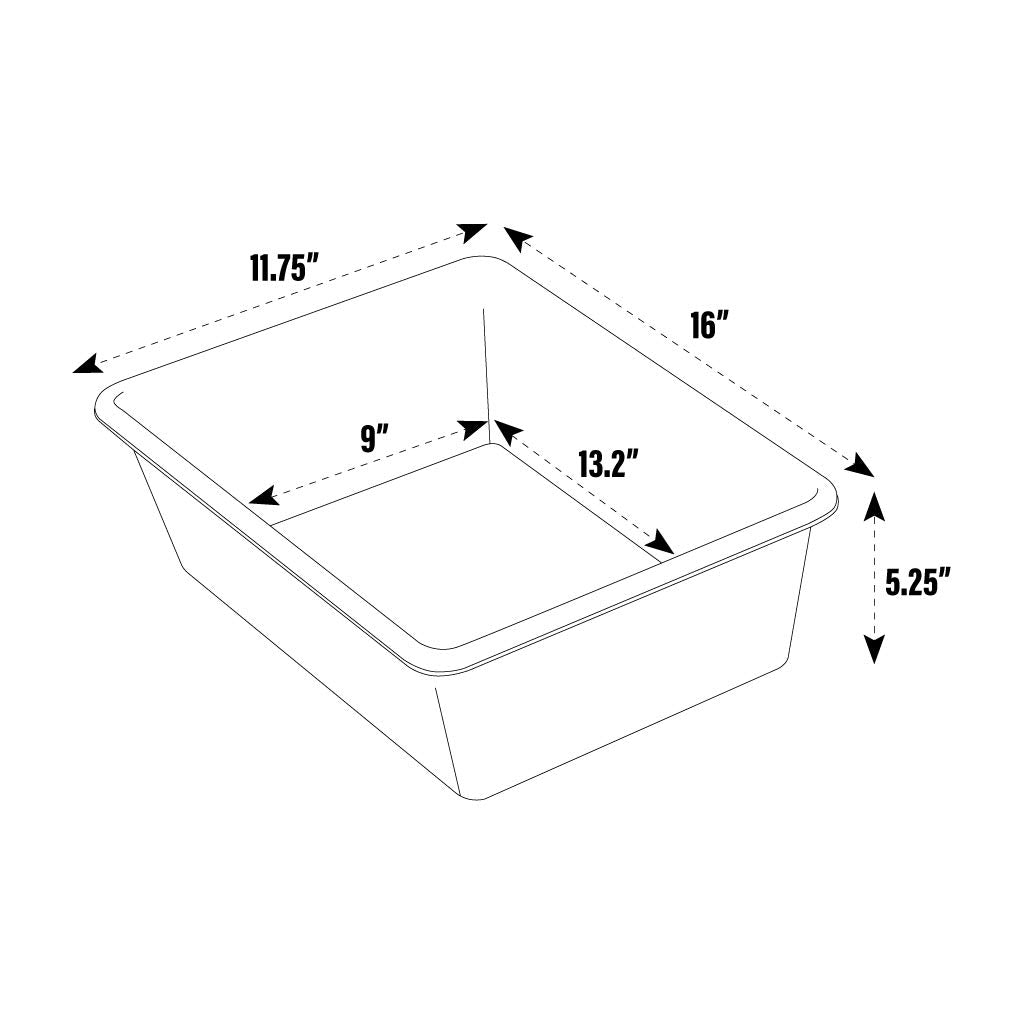 Humble Crew Large  Primary Plastic Storage Bins  Set of 4  Primary Colors