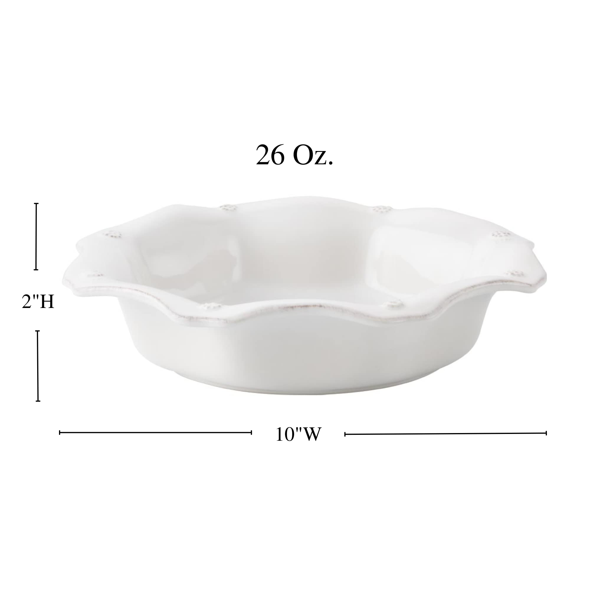 Juliska Berry & Thread Whitewash Pastasoup Bowl