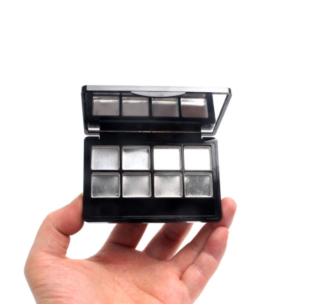 Empty Eye Shadow Palette Container Lipstick Cosmetic Cream Tray Multi-Lattice Mini Holder Case Makeup Loose Powder Organizer Sam