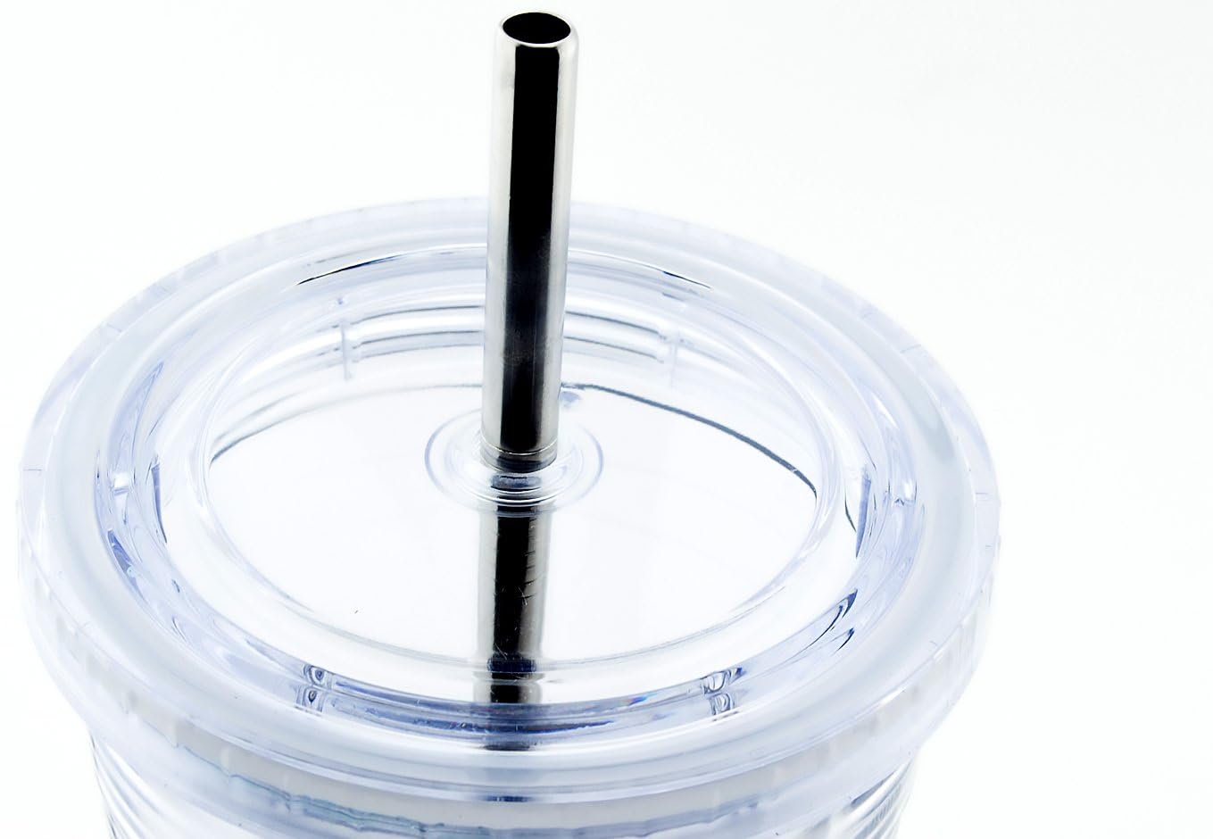 2 Venti Stainless Steel Cocostraw Replacement Straws 2Qty For Hot & Cold Travel Mug To-Go Drink Cups