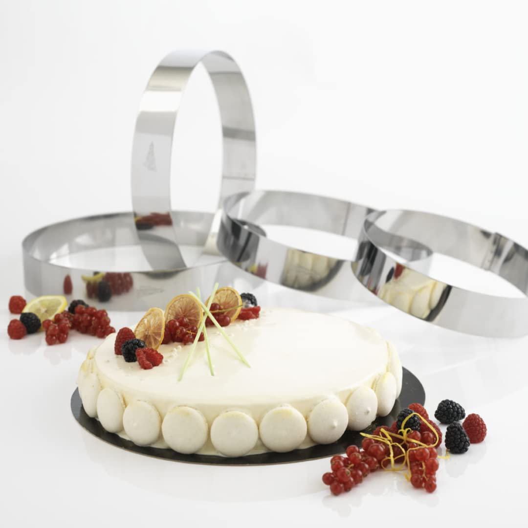 Patisse Round Tart Ring, 7-7/8-Inch