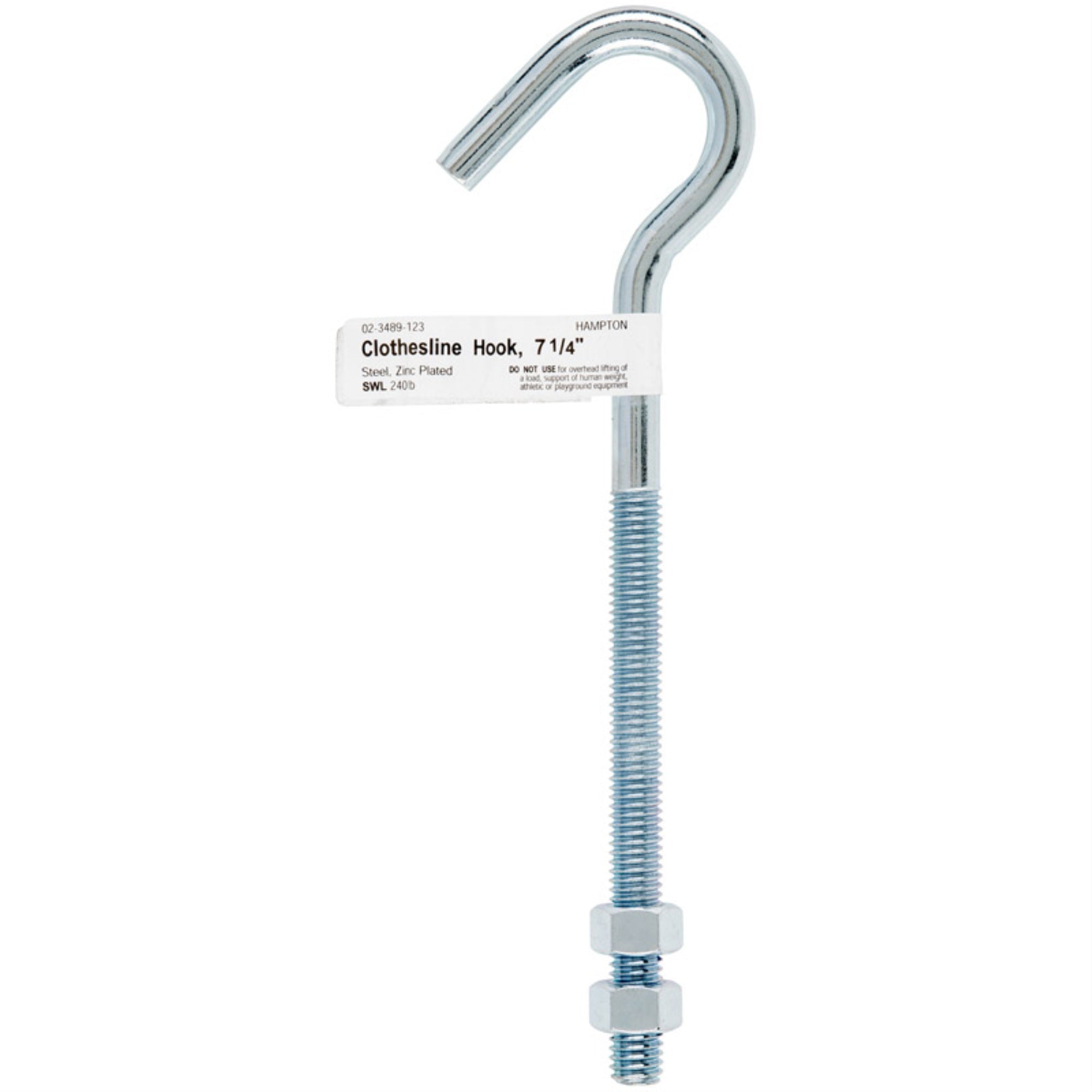 Hook Clothsln 3/8''''X7.25'''' (Pack Of 10)