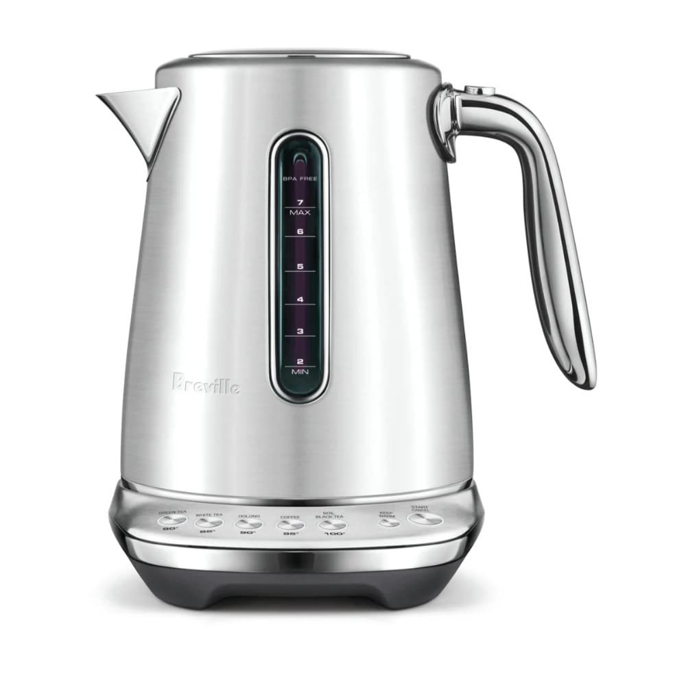 Breville Smart Kettle Luxe Bke845Bss, Brushed Stainless Steel