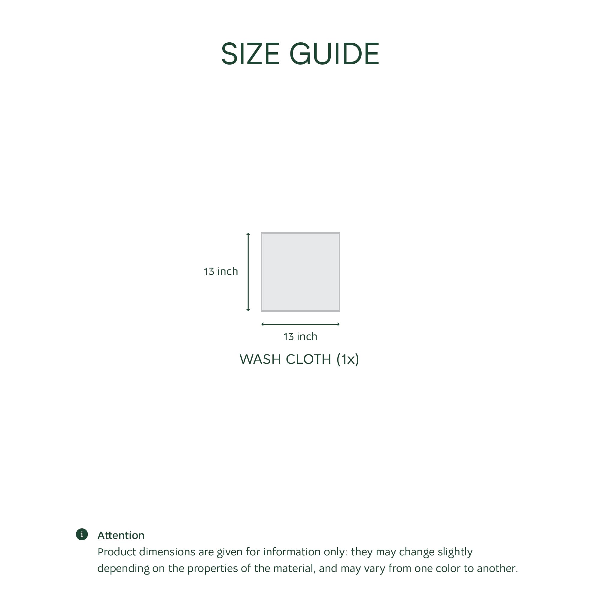 Lacoste Heritage Supima Cotton Wash Cloth, Celestial, 13'' X 13''
