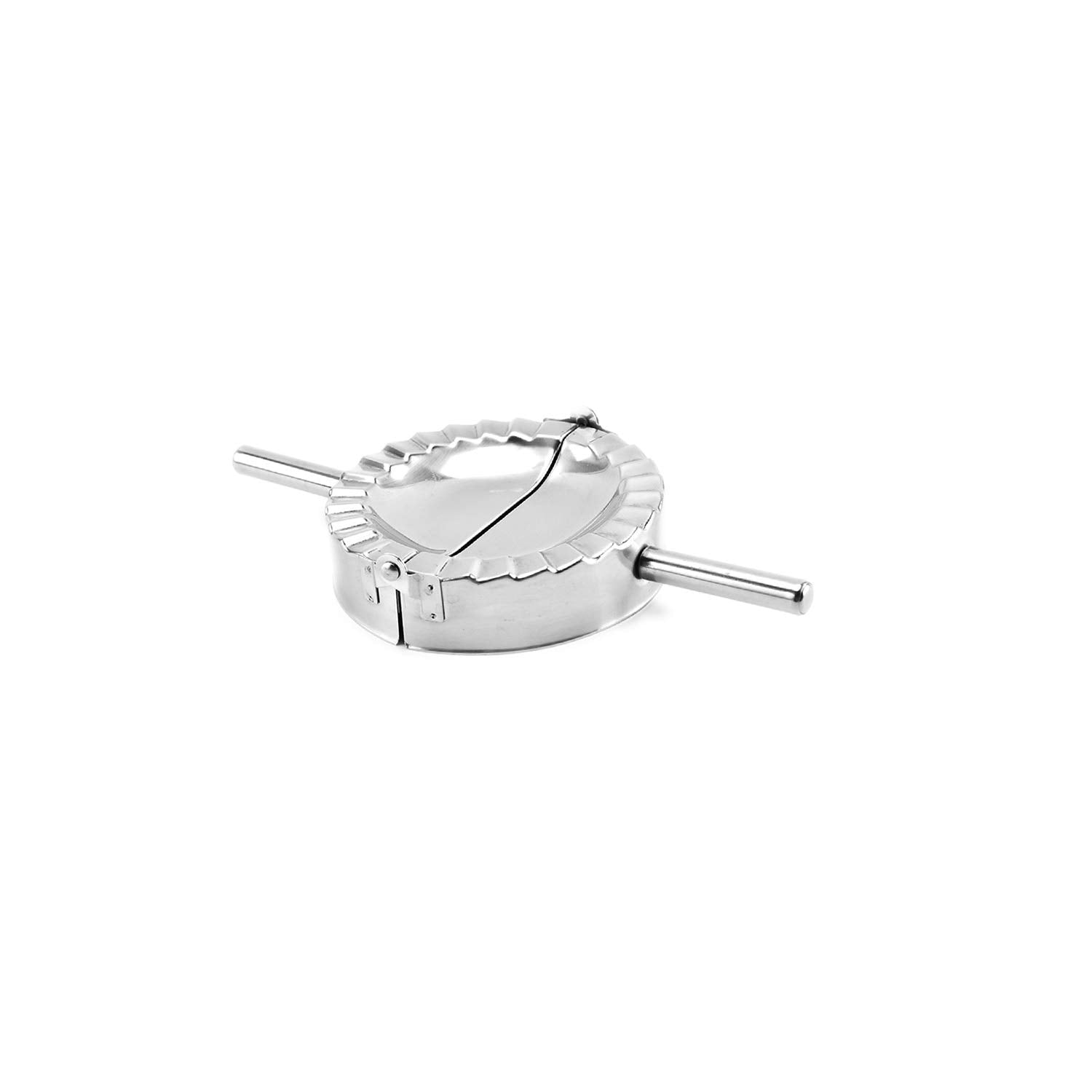 Mggi Stainless Steel Ravioli Mold Pierogi Dumpling Maker,Small Size 3''Goya Empanada Press Mold,Ravioli Mould Crimper,Wraper Dou