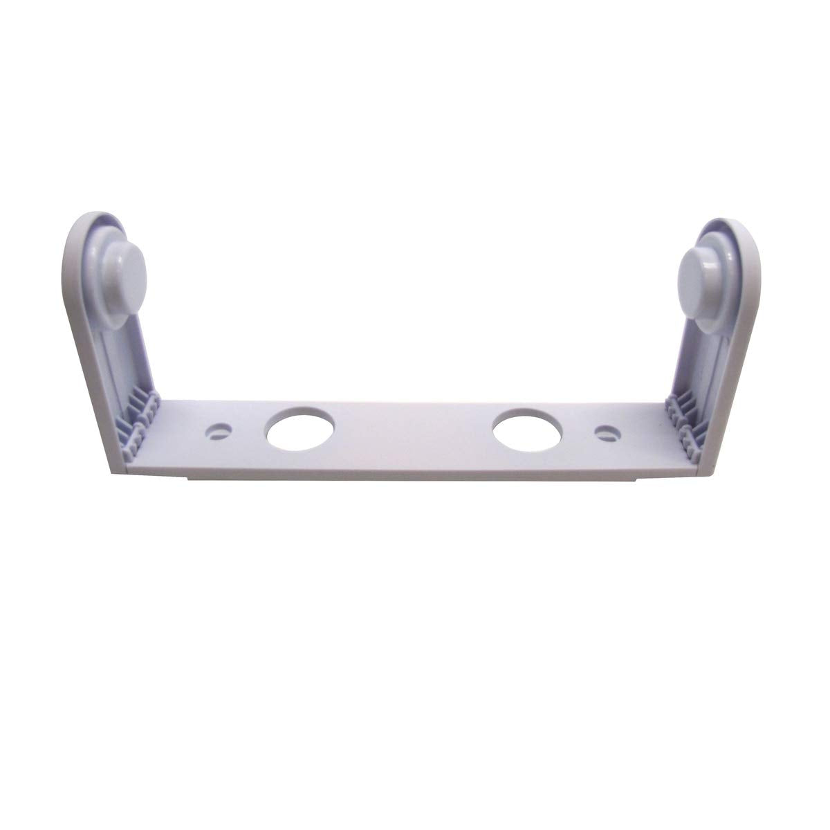 Treasure Gurus White Wall Under Cabinet Door Mount Paper Towel Holder Bathroom Kitchen Roll Hanger Rack Dispenser