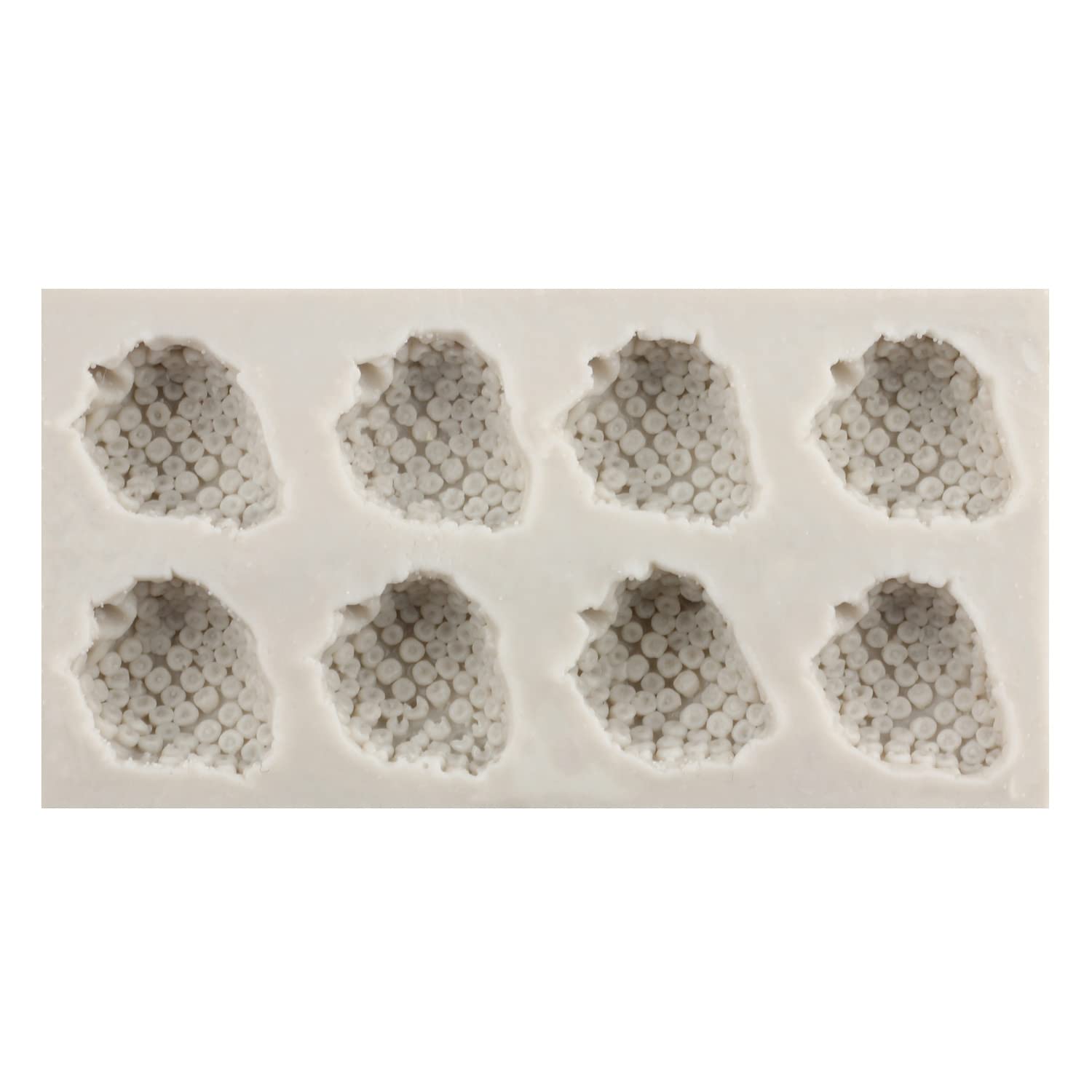Sijiangmold 3D Strawberry Silicone Molds Strawberry Flowers Fondant Molds Strawberry Mold For Cake Decorating Chocolate Candy Cu