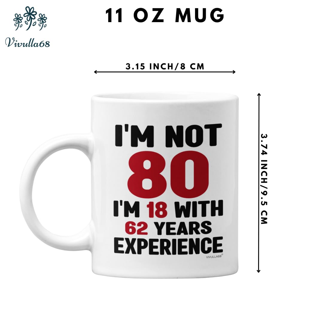 Vivulla68 80Th Birthday Gifts For Women Men, 80 Year Old Birthday Gifts For Women Men, 1945 Birthday Gifts For Women Men, Gifts