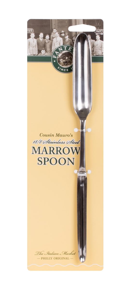 Fantes Marrow Spoon  Japanese 18/8 Stainless Steel  Set of 2  The Italian Market Original since 1906