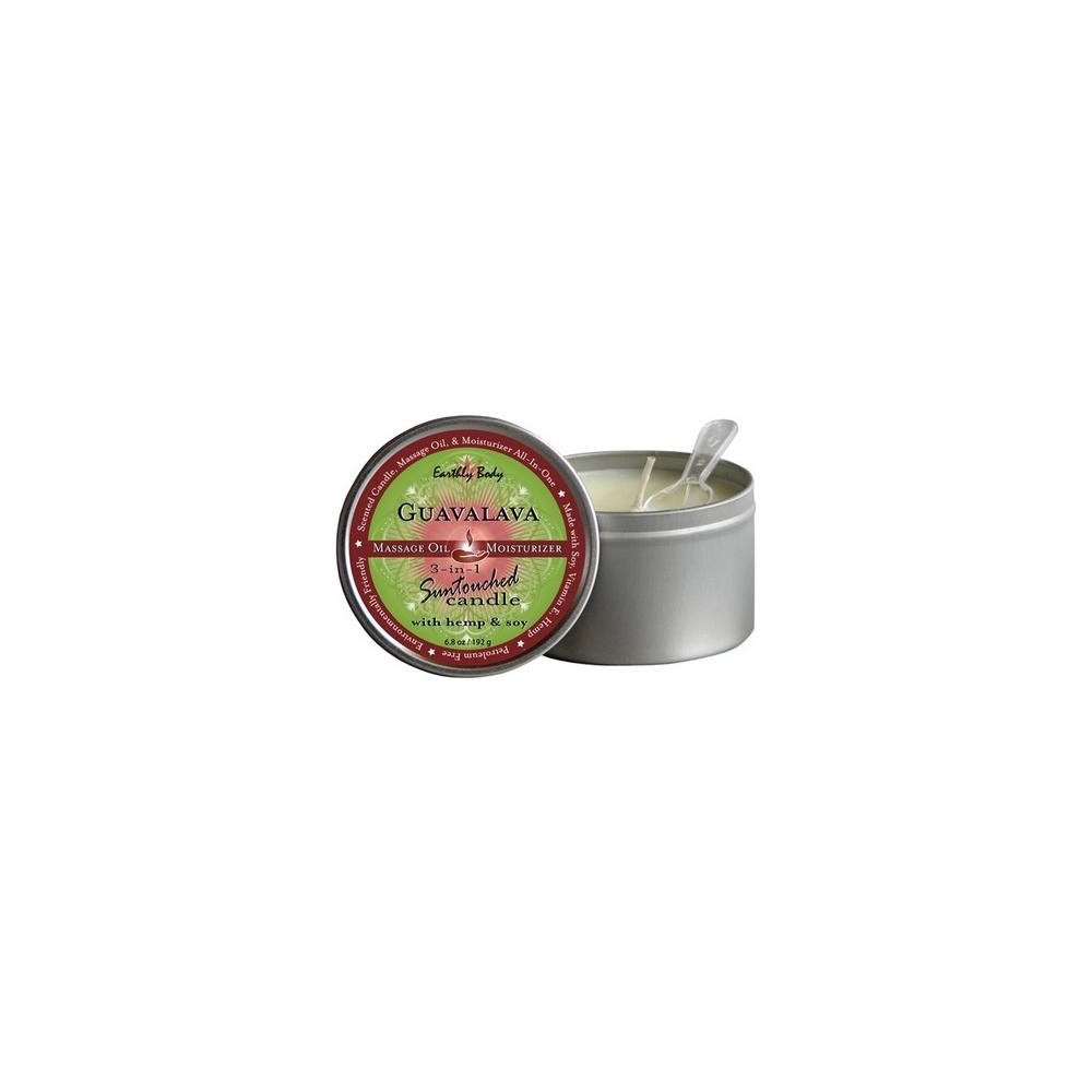 Suntouched Hemp Candle - 6.8 Oz Round Tin Guavalava