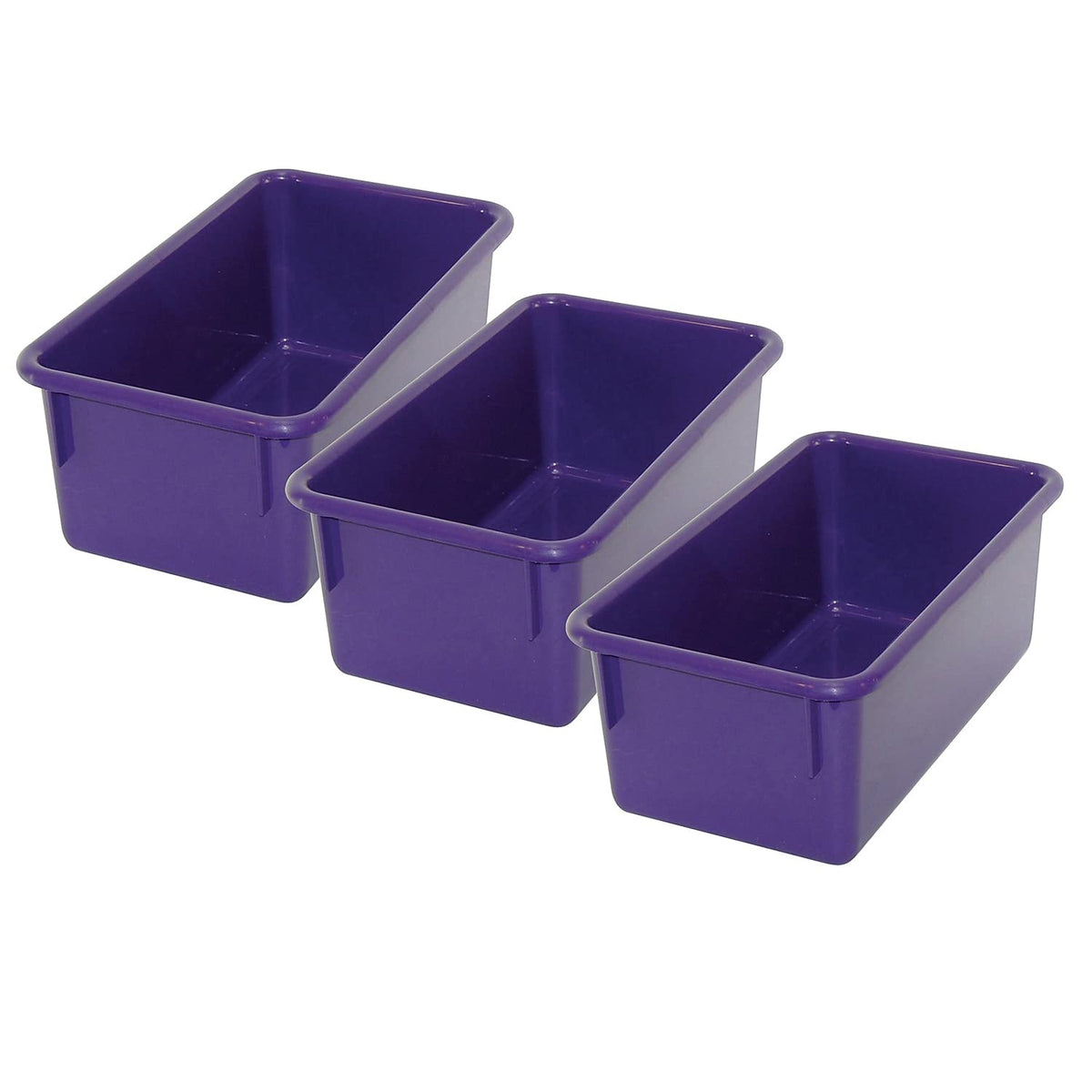 Romanoff Products Rom12106-3 Stowaway Small Tub44; Purple - 3 Each
