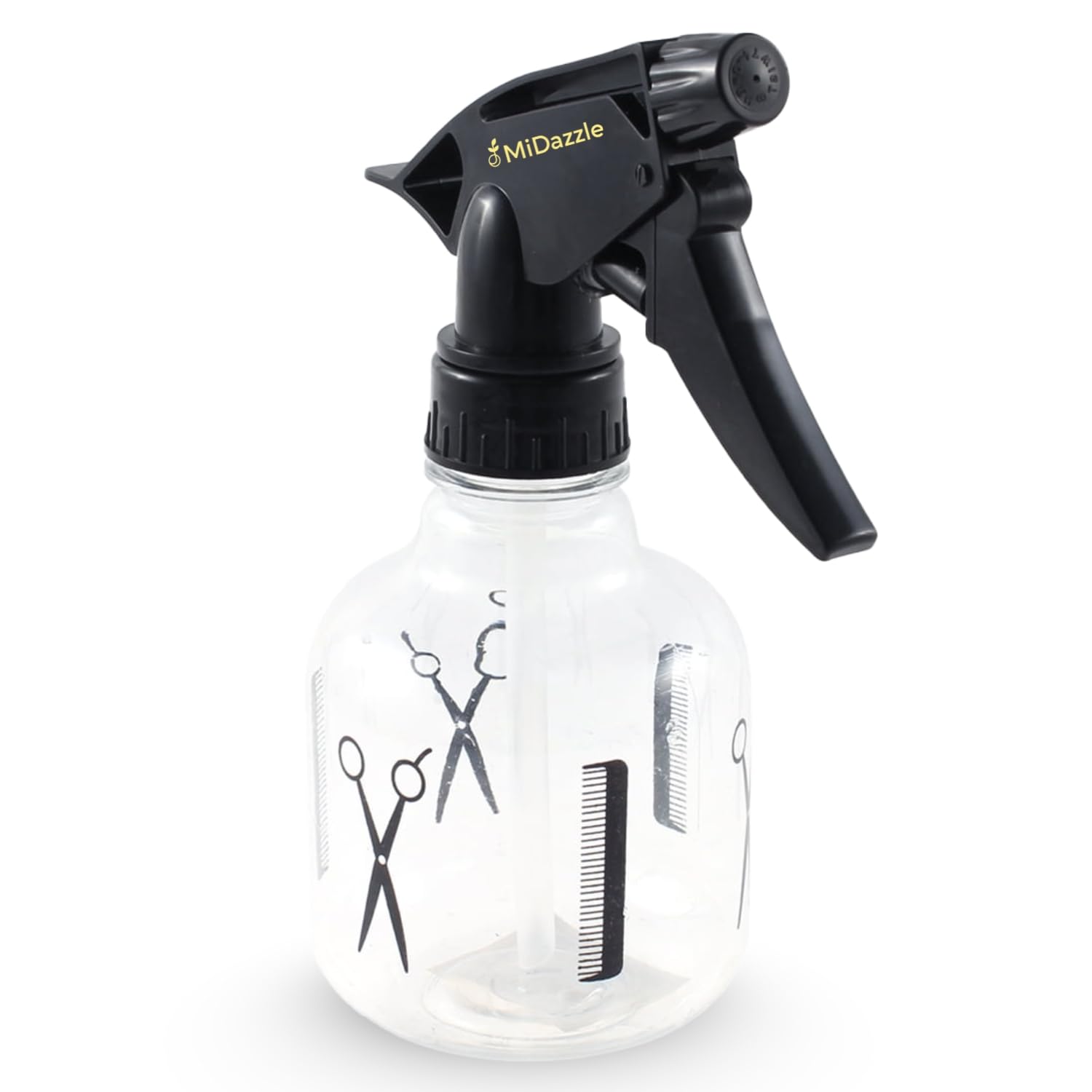 Midazzle Hair Spray Bottle For Salon & Home - Fine Mist Sprayer For Styling, Watering Plants, And Diy Hair Treatments - Professi