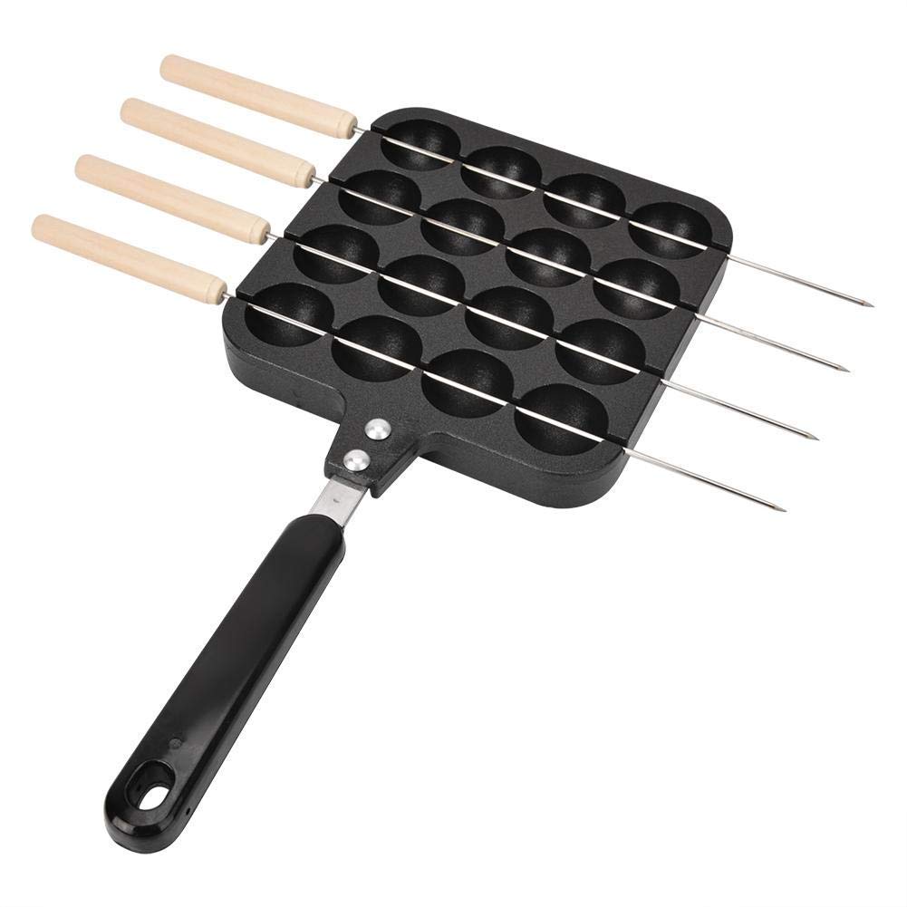 Fdit Non-Stick Takoyaki Grill Pan Plate Cooking Baking Tray