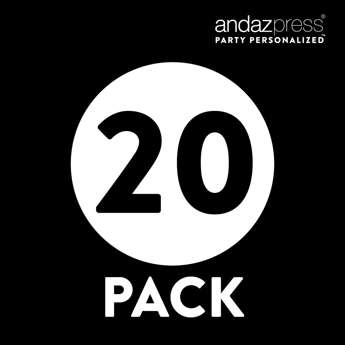 Andaz Press Birthday Cupcake Wrappers, Leopard Cheetah Print, 20-Pack, Decor Decorations Wraps Cupcake Muffin Paper Holders Leop
