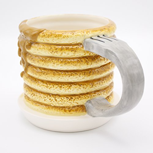 Island Dogs Pancakes Novelty Mug, Multicolor