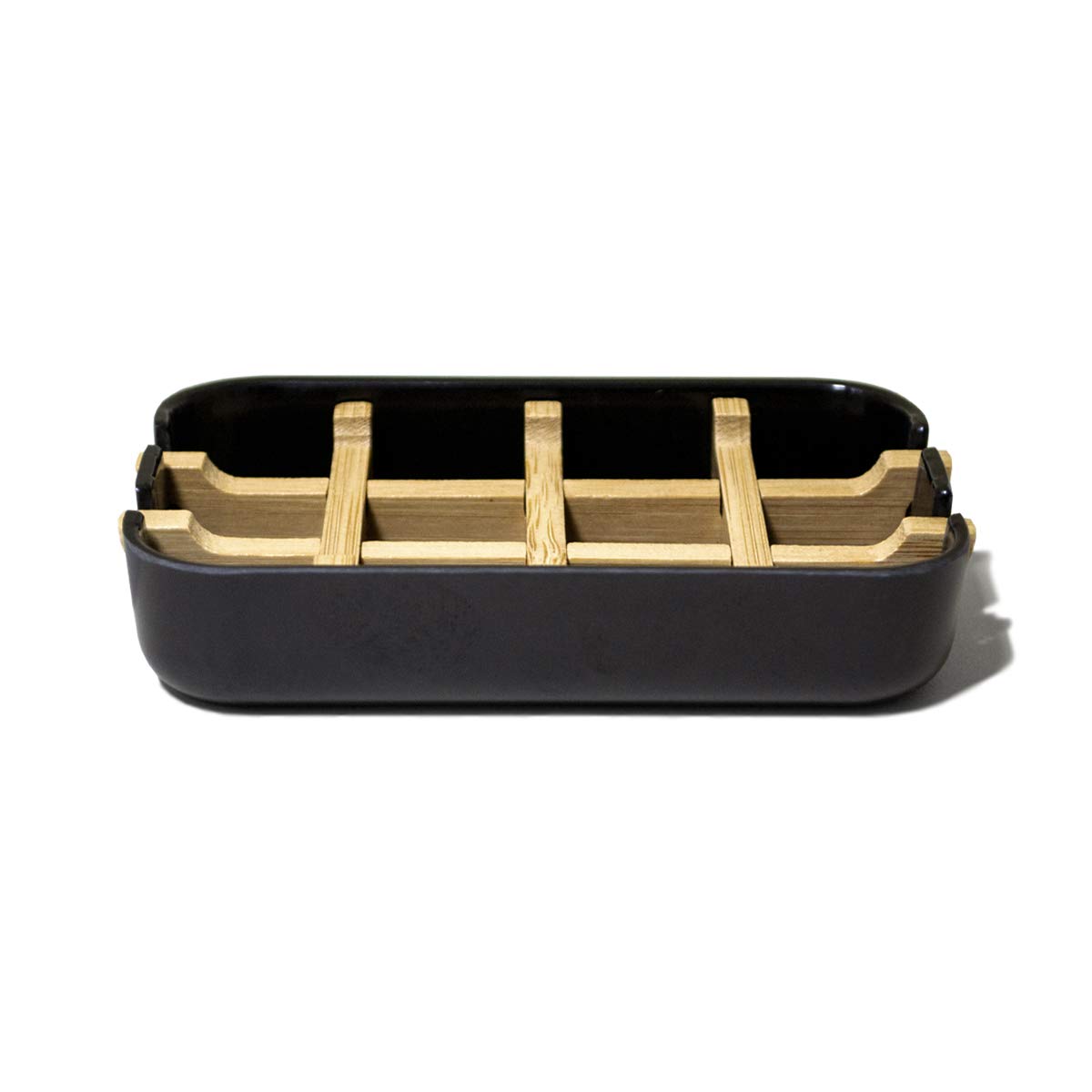 Alder New York Plant Fiber Soap Dish (Black)