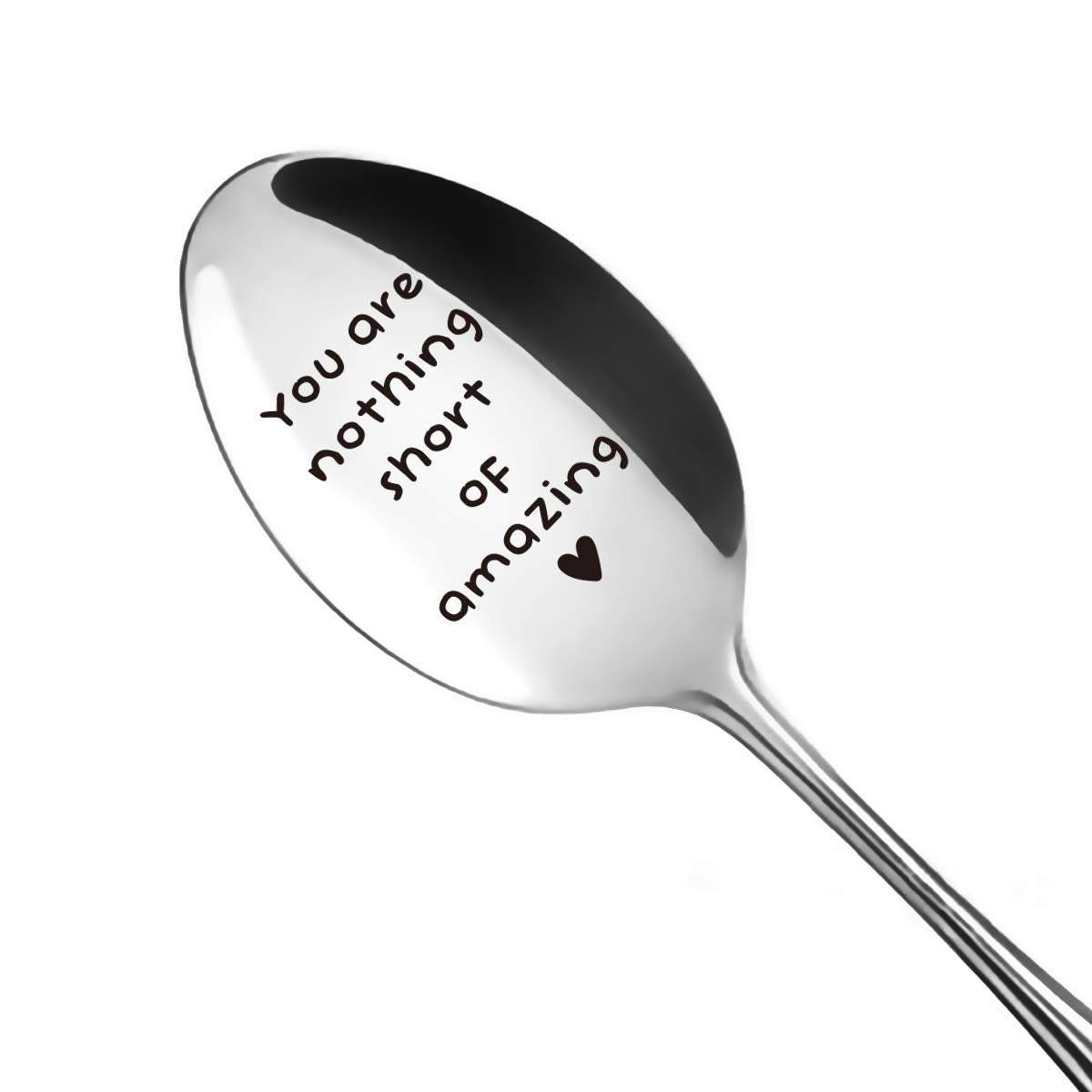 Funny Spoon Engraved For Women Men - Inspirational Spoon For Women Girls - Perfect For Girlfriend Friends - Perfect Birthday/Val
