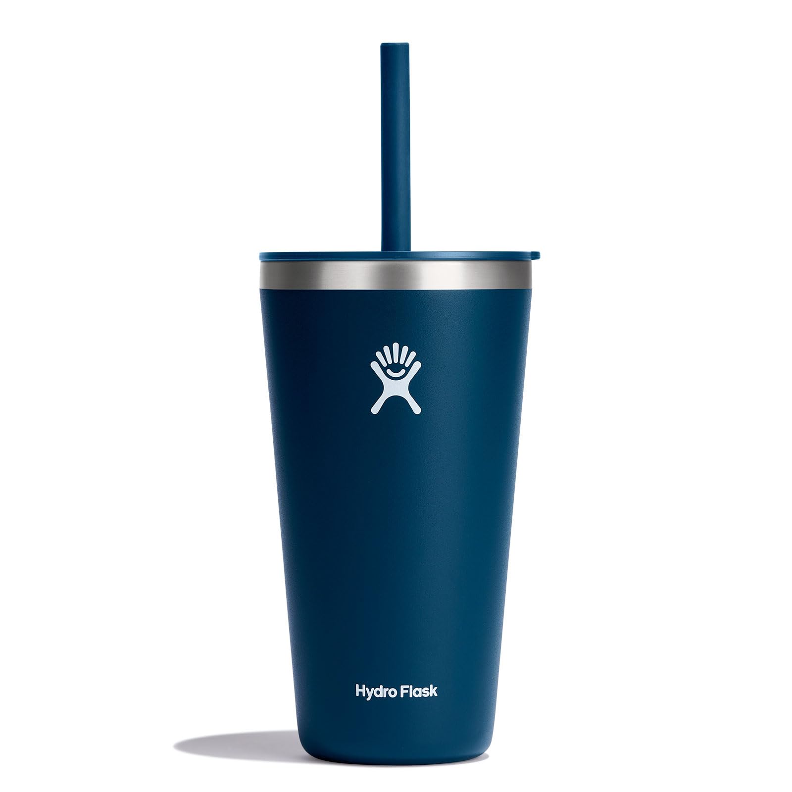 Hydro Flask 28 Oz All Around Tumbler Straw Lid Indigo