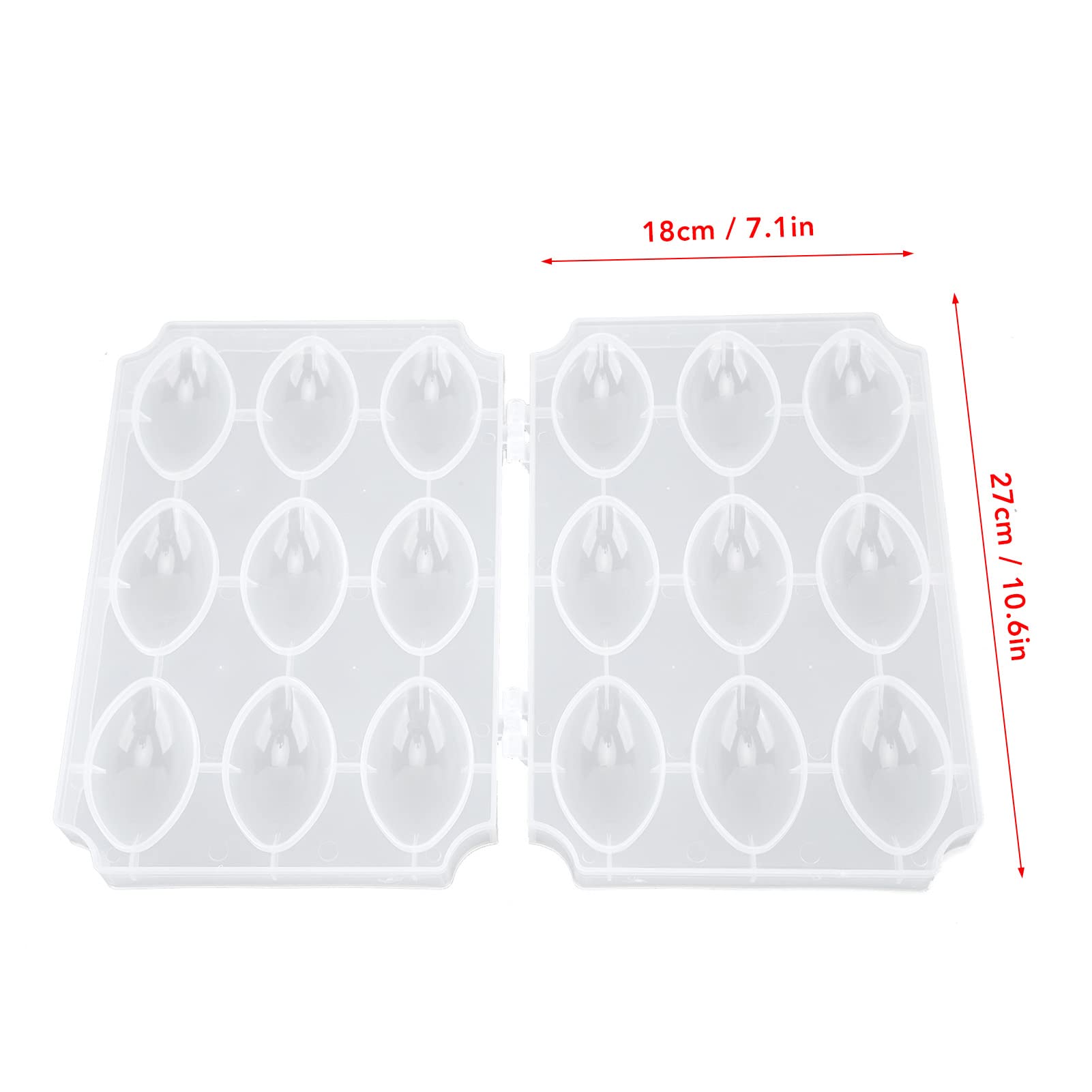 Meatball Processor Diy Kibbeh Rolls Maker Mould Manual Meatloaf Maker Press Tool Diy 9 Grids Homemade Meat Maker (Transparent)