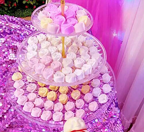Meiyouju 20 Pcs Reusable And Not Sticky Mini Flower Silicone Baking Cups,Mini Cupcake Liners,Muffin Chocolate Holders Truffle Cu