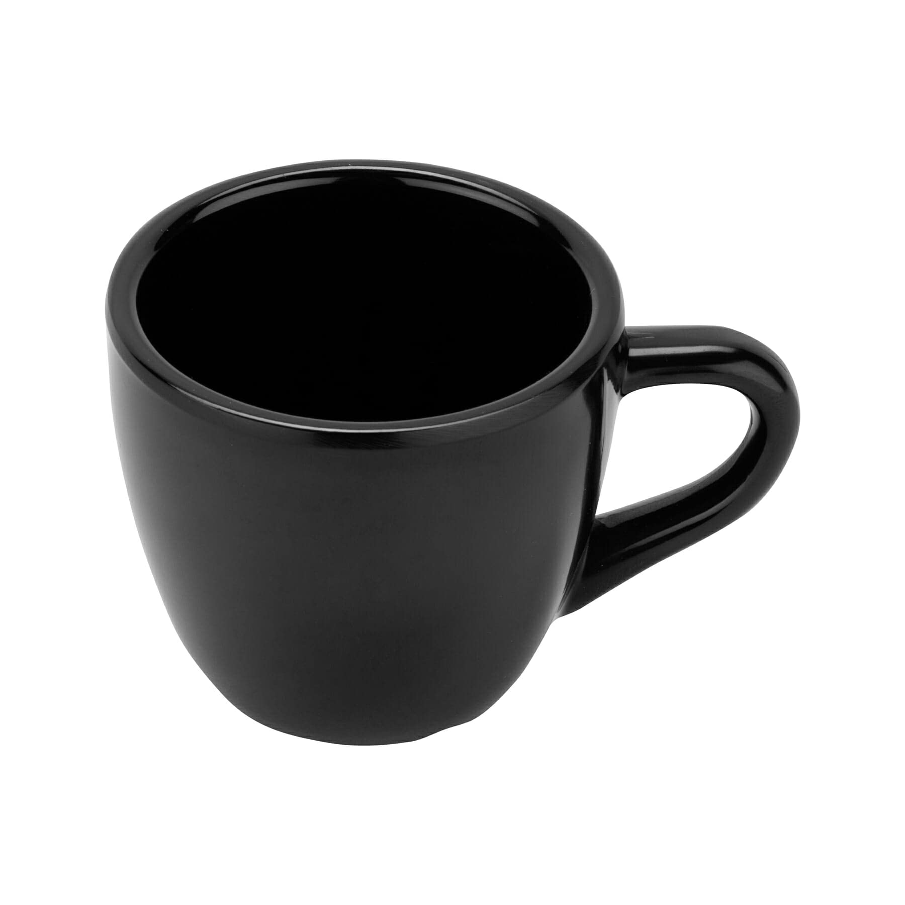 G.E.T. C-1004-Bk-Ec Melamine Espresso Cup, 3 Ounce, Black (Set Of 4)