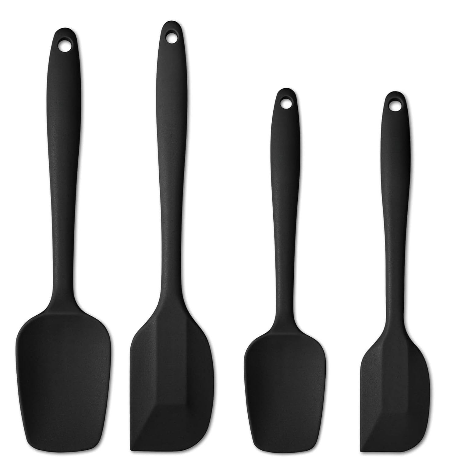 P Plus Fire Silicone Spatula Set  Silicone Cookware With Flexible Edges And Soft Touch Handles With Stainless Steel Core NonSt