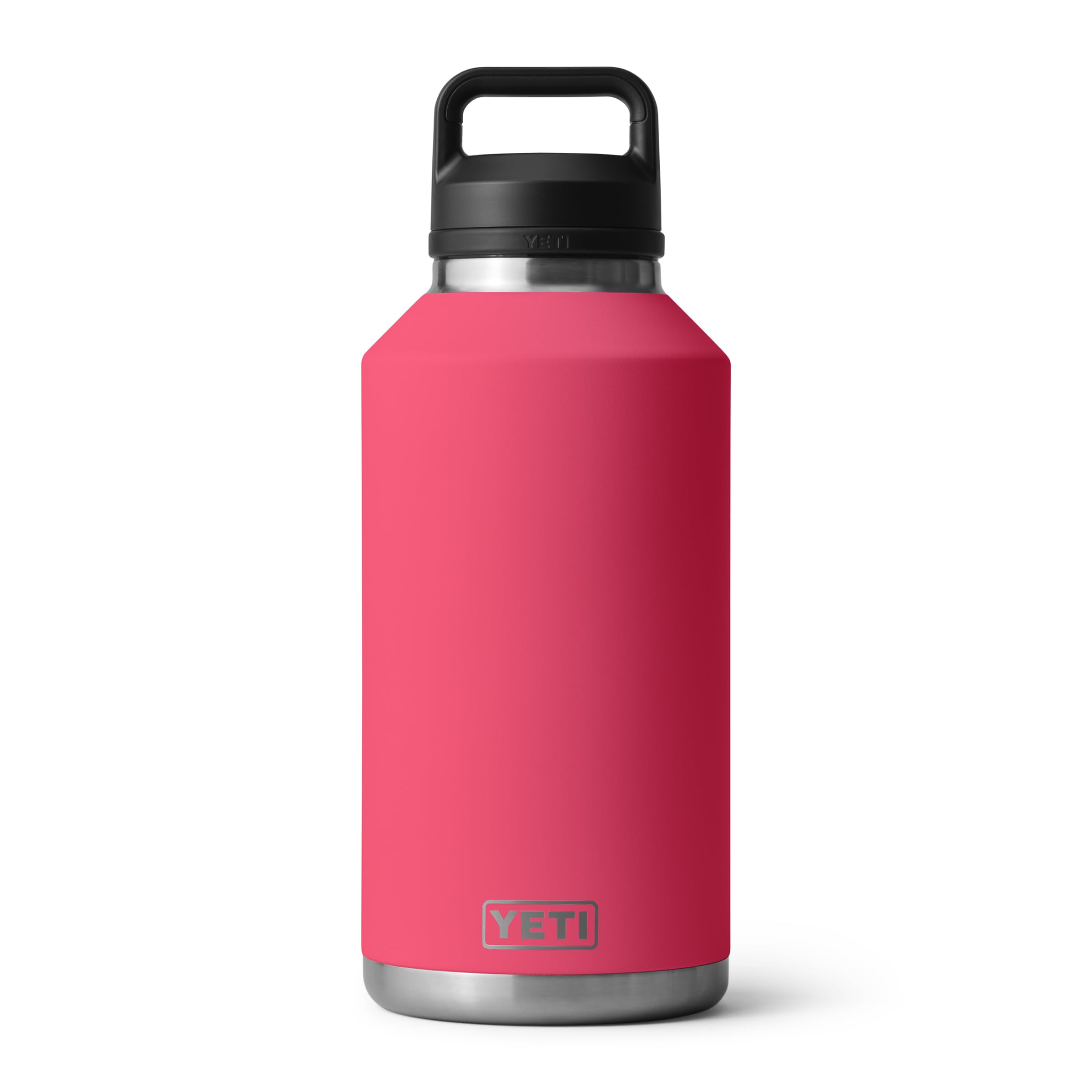 YETI Rambler 64 oz Bottle, Vacuum Insulated, Leakproof, Stainless Steel with Chug Cap, Bimini Pink