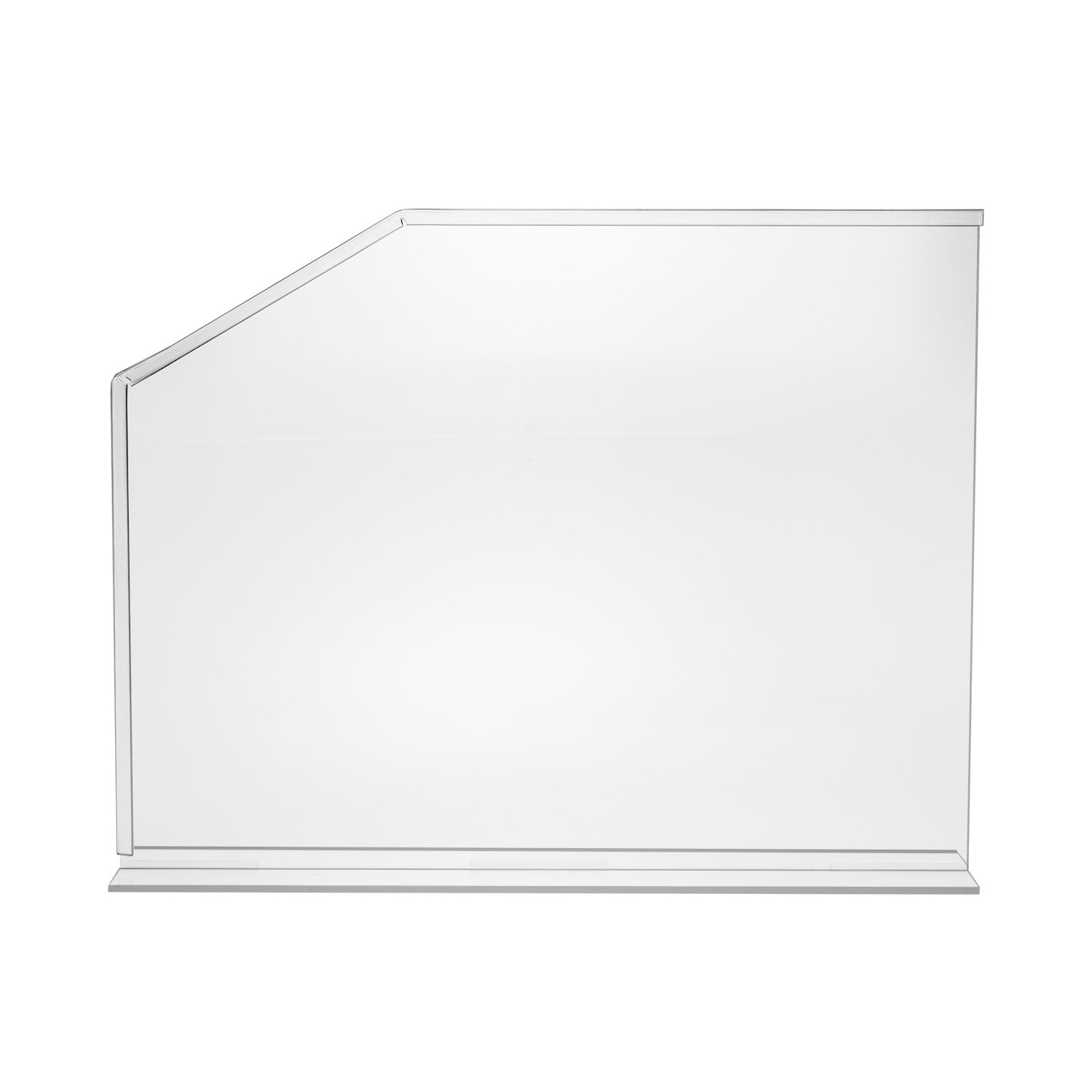Source One Deluxe Acrylic Sink Splash Guard 24 X 18 Inches