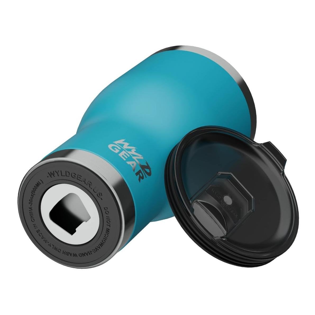 Wyld Gear Tumbler - Stainless Steel, Vacuum Insulated Travel Mug With Lid - 20Oz Teal