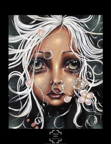 Picture Peddler Water Lily Angelina Wrona Novelty Fantasy Girl Print Poster