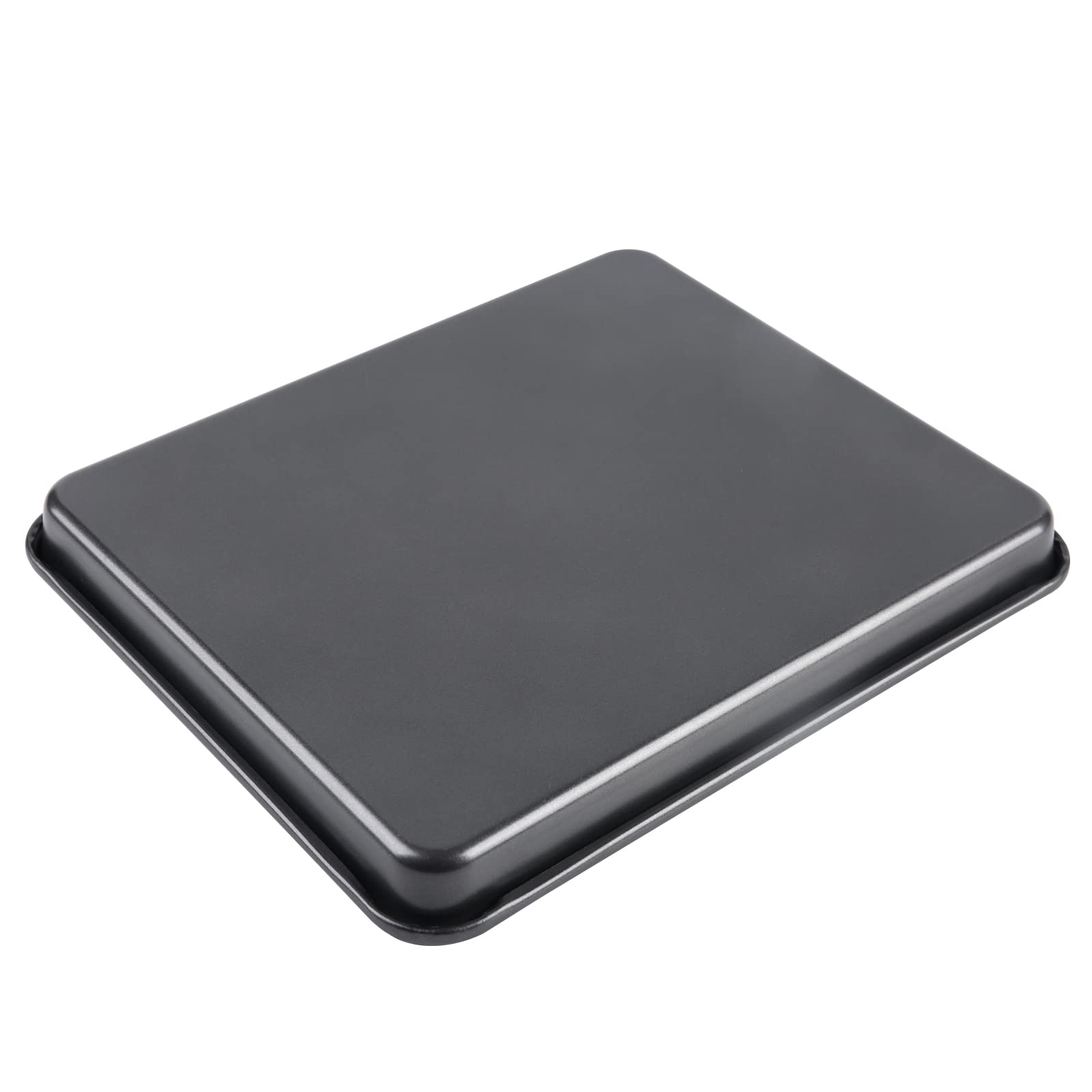 12.7-Inch Nonstick Baking Sheets & Cookie Trays For Oven, 2-Pack Pfoa Free Baking Pans Set (Black)