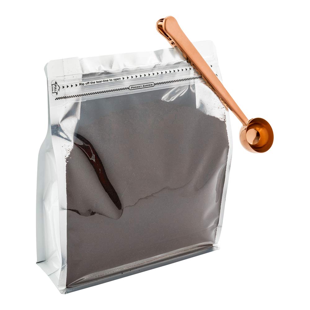 Restaurantware Restpresso 1 Tbsp Coffee Scoop,1 Multifunction Coffee Spoon-Built-In Clip,For Measuring Ground Coffee,Espresso,Co